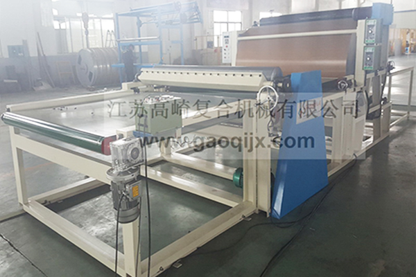 GQ-LSWD-001A型 片（piàn）材專用貼（tiē）合（hé）機（適用於地毯+海綿片材，百潔布+海綿片材，超纖革+真皮片（piàn）材）